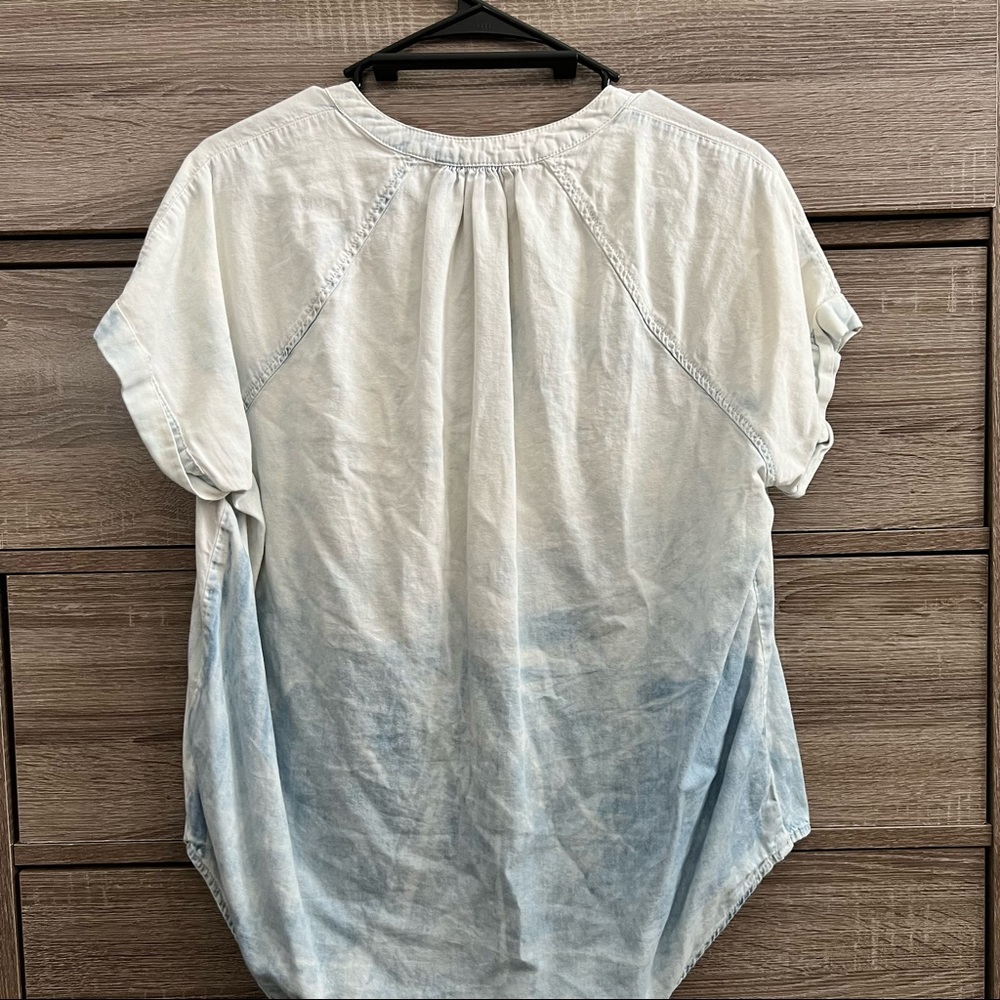 Calvin Klein Denim Top - Picture 2 of 6